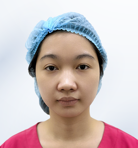 Khách hàng trước thực hiện chính diện