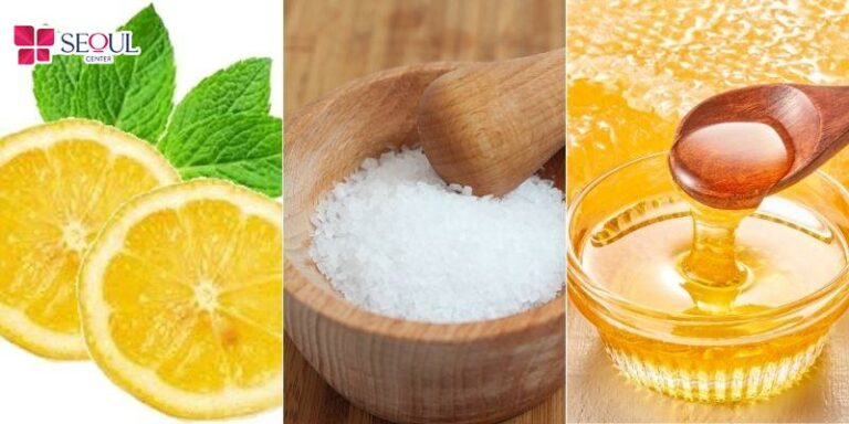 Công thức tắm trắng bằng chanh, muối, mật ong sẽ giúp bạn tẩy tế bào chết, làm sáng mịn da tự nhiên hiệu quả
