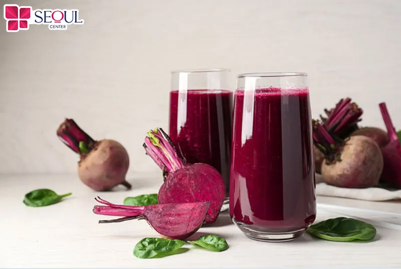 Nước ép củ dền cung cấp vitamin và các chất chống oxy hóa