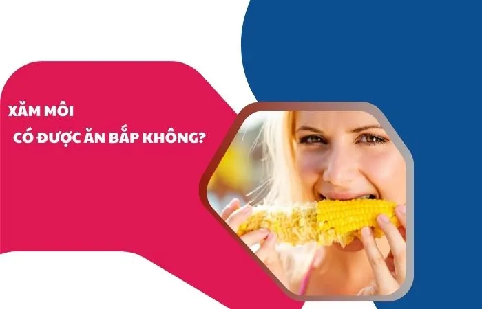 xăm môi ăn bắp được không