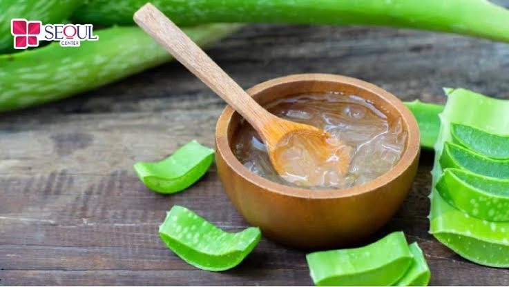 Gel nha đam vừa giúp tạo độ trơn vừa giúp làm dịu da, hỗ trợ làm mềm da, phục hồi da