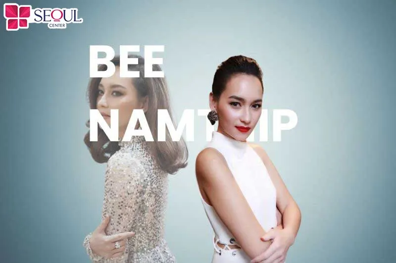 Mentor The Face Thailand Bee Namthip sở hữu gương mặt V-line thanh thoát cùng hàng chân màyThái sắc nét