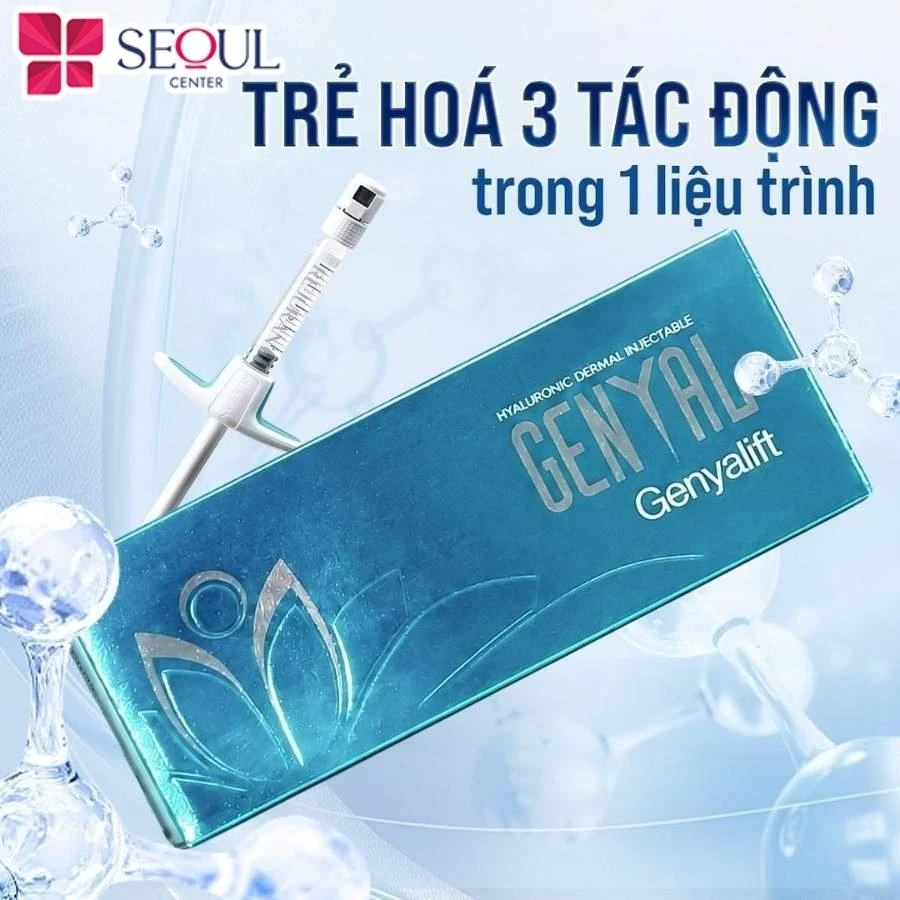 Seoul Center đã nhập khẩu chính ngạch đưa sản phẩm Genyal® Genyalift vào liệu trình dịch vụ khắc phục nhiều vấn đề về da cho khách hàng