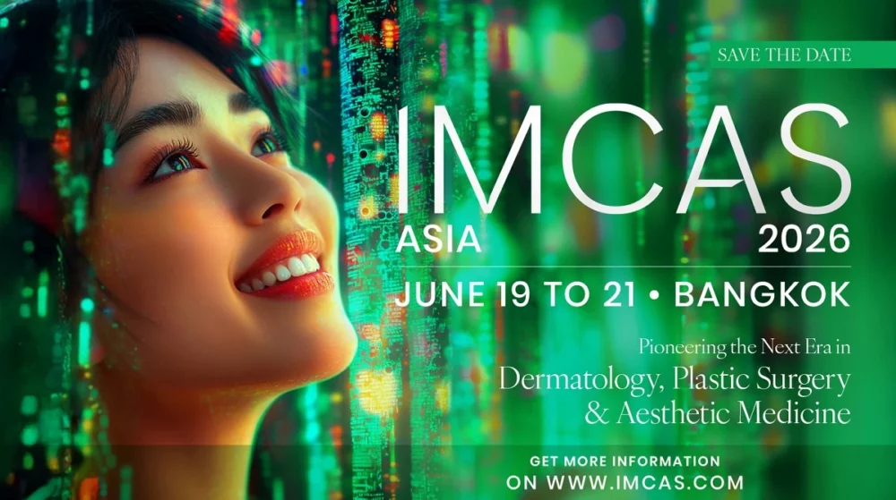IMCAS Asia 2026 được tổ chức tại Bangkok, Thái Lan diễn ra từ 19–21/06/2026