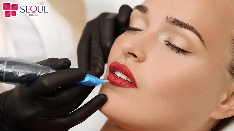 Trong quá trình phun môi khách hàng sẽ không cảm thấy đau mà ngược lại còn cảm giác thoải mái, êm ái