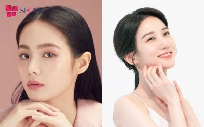 Hàng chân mày đuôi cong là một trong những kiểu chân mày được nhiều chị em lựa chọn