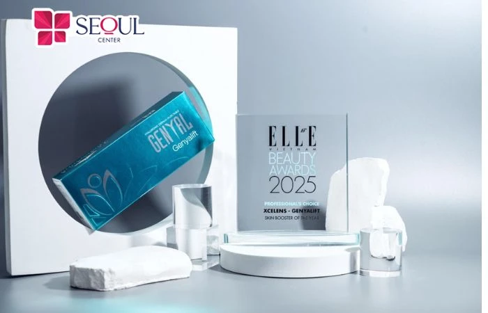 Seoul Center ứng dụng Genyal® Genyalift - Sản phẩm đạt giải Elle Beauty Awards 2025 vào liệu trình làm đẹp cho khách hàng