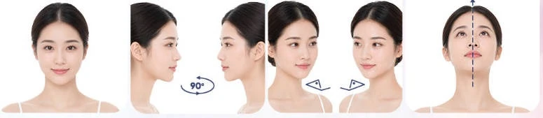 Hình ảnh minh họa từng tư thế chụp