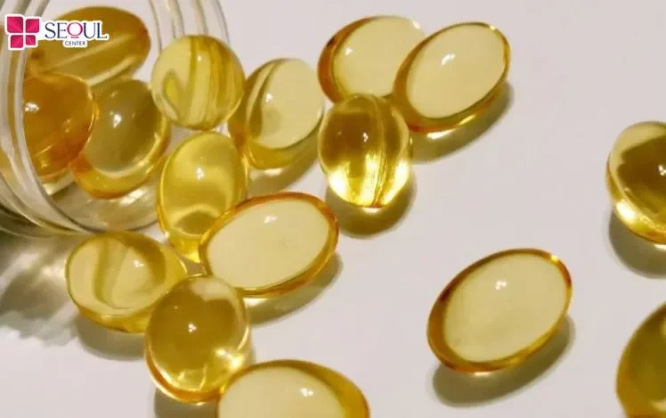 Cơ chế chống oxy hóa và kích thích vi tuần hoàn của vitamin E giúp nuôi dưỡng tế bào mầm nang lông chắc khỏe từ sâu bên trong