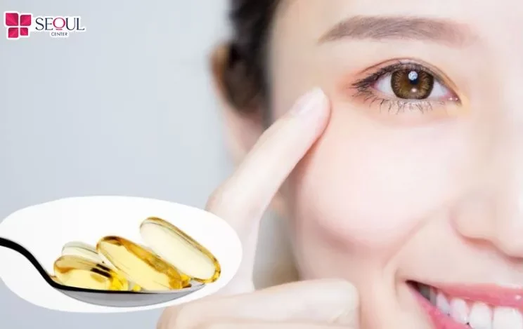 Bổ sung viên uống vitamin E đúng liều lượng giúp hỗ trợ kích thích lông mày mọc dày mượt từ gốc