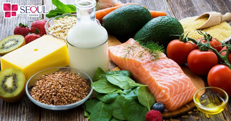 Chế độ ăn uống giàu vitamin hỗ trợ màu lông mày bám lâu và sắc nét hơn