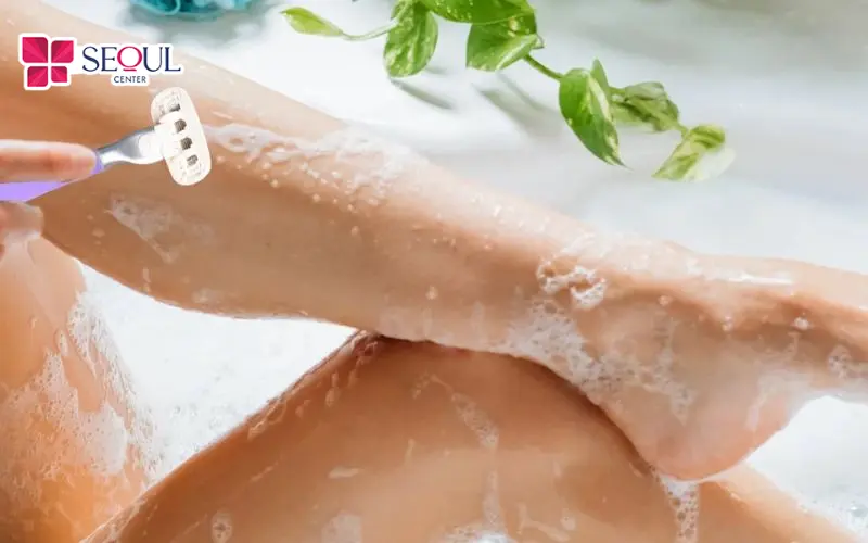 Dầu xả hoàn toàn có thể được sử dụng để hỗ trợ việc tẩy lông chân diễn ra thuận lợi