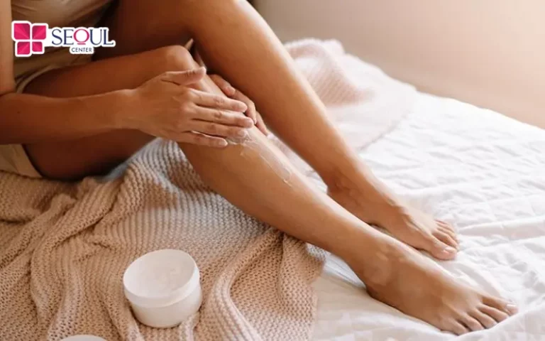 Nên thao kem dưỡng sau khi tẩy lông để làm dịu nhẹ các vi tổn thương và cấp ẩm cho da
