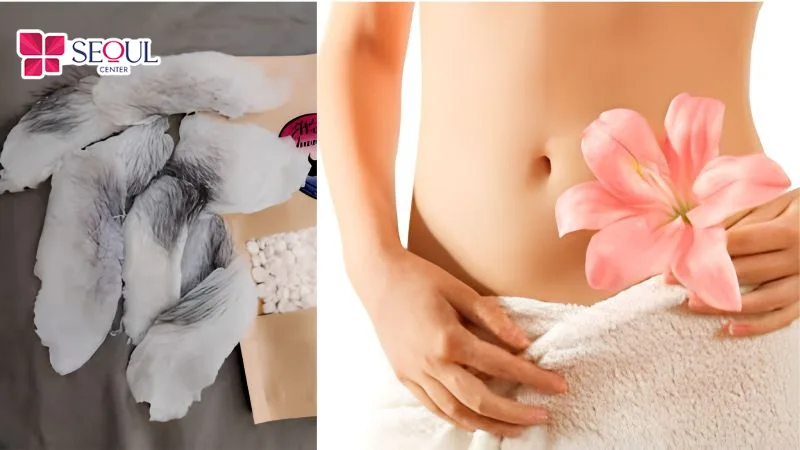 Sáp wax nóng giúp làm giãn nở lỗ chân lông và lấy đi tận gốc các sợi lông vùng bikini