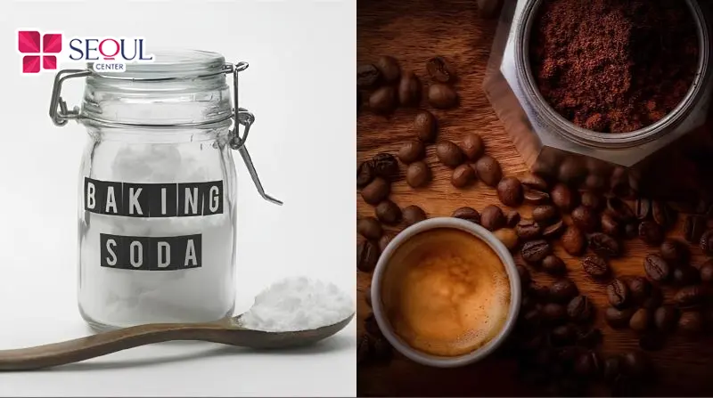 Baking soda kết hợp bột cà phê giúp tẩy tế bào chết, làm sạch da và hỗ trợ làm yếu sợi lông, thuận tiện hơn khi loại bỏ lông nách.