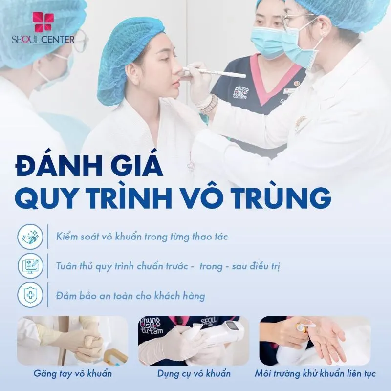 Thẩm mỹ viện Seoul Center cung cấp dịch vụ điều trị mụn chuẩn y khoa an toàn.