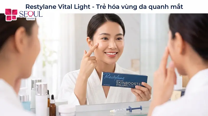 Tiêm trẻ hóa vùng da quanh mắt sở hữu nhiều ưu điểm vượt trội