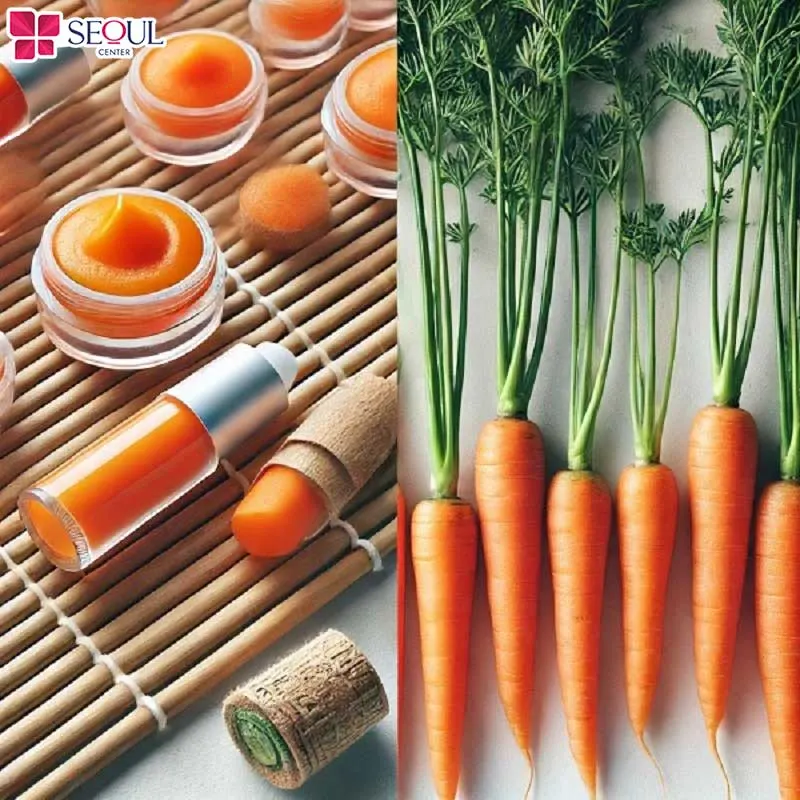 Màu cam tươi cùng dưỡng chất có trong cà rốt sẽ giúp bạn tạo ra một loại son dưỡng có màu tự nhiên siêu đẹp