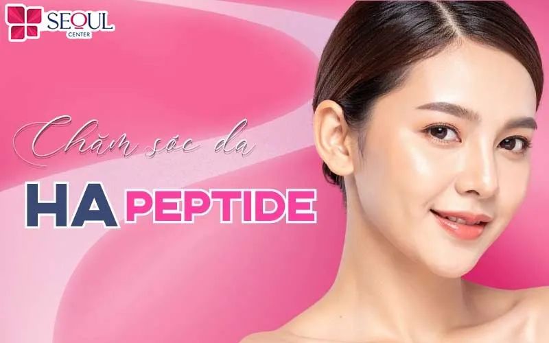 Chăm sóc da HA Peptide là liệu trình cấp ẩm chuyên sâu giúp cải thiện tình trạng da khô và thiếu nước hiệu quả