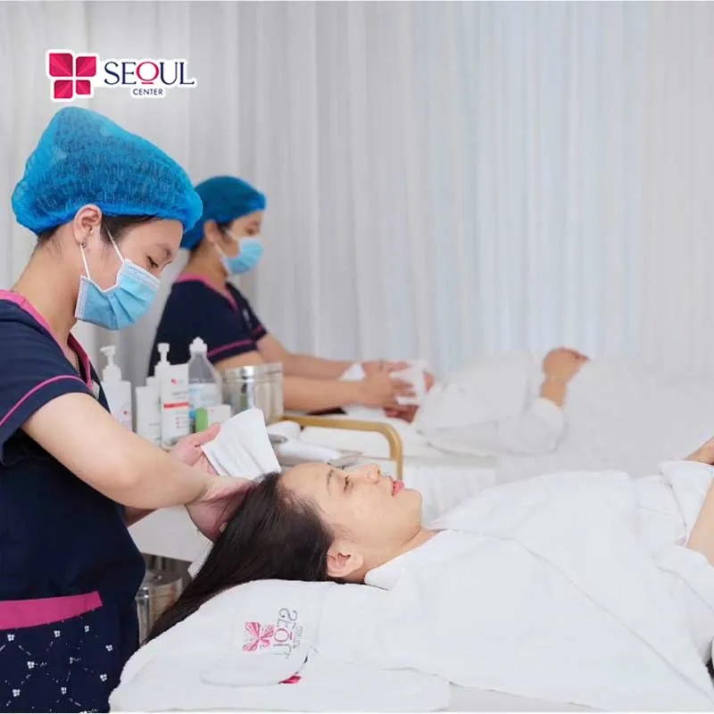 Liệu trình chăm sóc da HA Peptide hiện có giá dao động khoảng 500.000 VNĐ/ lần thực hiện