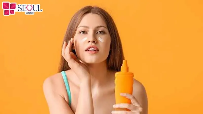 Sau khi sử dụng dịch vụ chăm sóc da vitamin C bạn nên bảo vệ da khỏi tác động của ánh nắng mặt trời