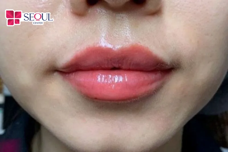 Dáng môi tròn đầy đặn mang đến vẻ đẹp phúc hậu và dịu dàng