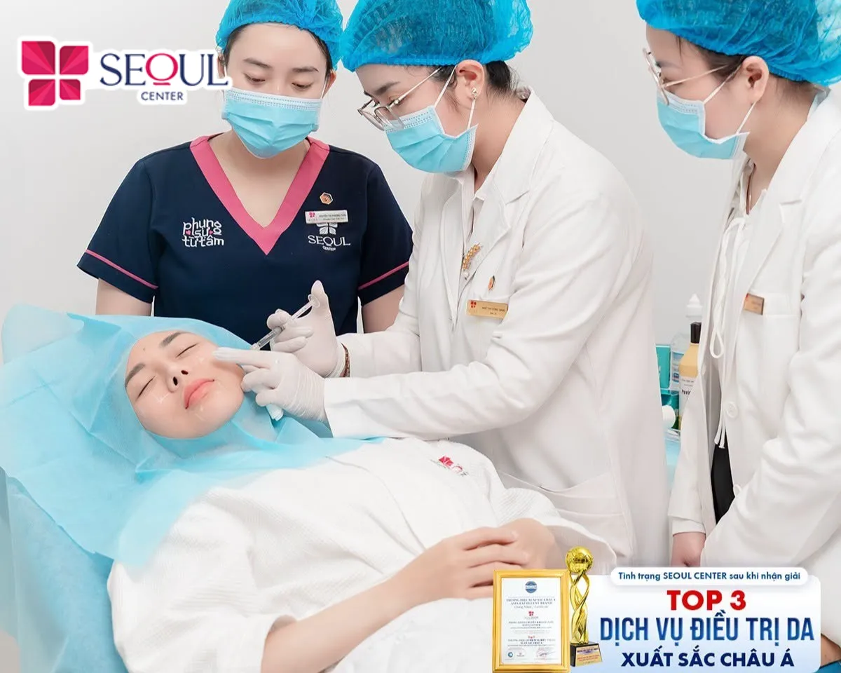 Quy trình tiêm Filler Teoxane diễn ra theo các bước an toàn chuẩn y khoa