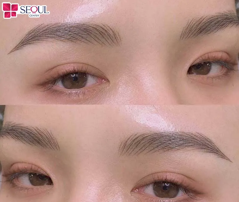 Hairstroke là kỹ thuật tạo dáng mày tiên tiến sử dụng máy chuyên dụng có lắp đầu kim nano siêu nhỏ để đưa mực vào da, tạo từng sợi lông mày dài, mềm mại đan xen tự nhiên