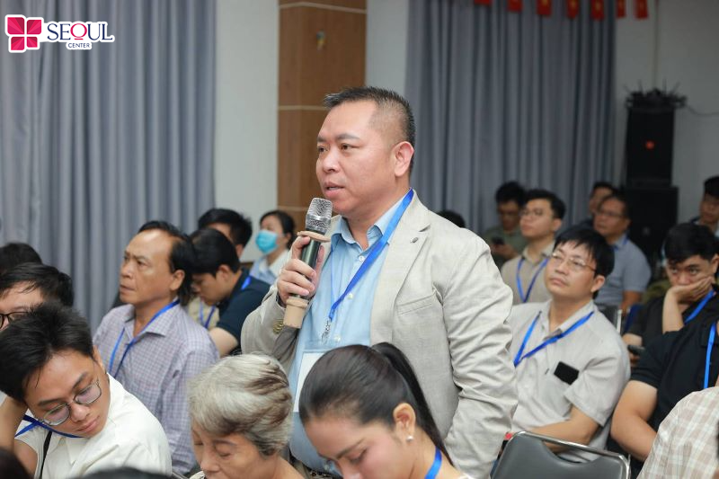Đến tham dự hội thảo IRS, đội ngũ bác sĩ Seoul Center được trao đổi kinh nghiệm lâm sàng với chuyên gia quốc tế