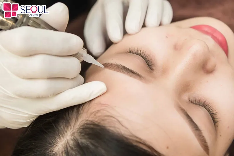 Kỹ thuật đi kim và chất lượng mực xăm ảnh hưởng lớn đến độ đậm nhạt của lông mày