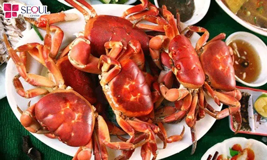 Hàm lượng dinh dưỡng trong cua rất cao, đặc biệt là canxi, protein