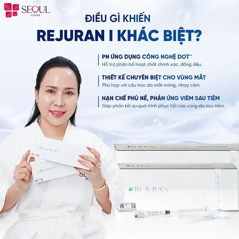 Liệu pháp Rejuran I – PN Xoá Thâm có nhiều ưu điểm khác biệt