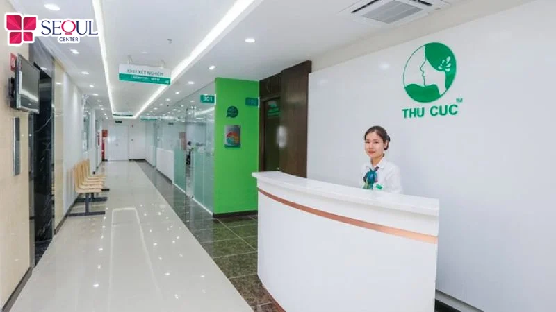 Thu Cúc Clinic sở hữu không gian sảnh chờ thông thoáng, sạch sẽ, mang đến cảm giác thoải mái cho khách hàng khi đến trải nghiệm dịch vụ.