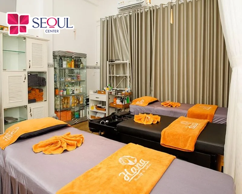 Hana Beauty Center sở hữu không gian thiết kế trang nhã, tạo cảm giác thư thái từ khi bước vào.