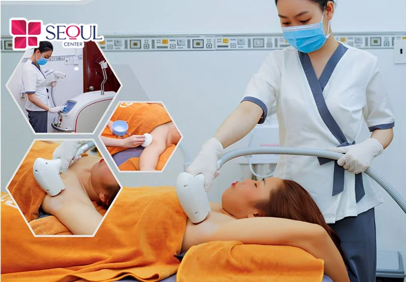 Ivivi Beauty Spa ứng dụng công nghệ làm lạnh giúp quá trình triệt lông diễn ra êm ái