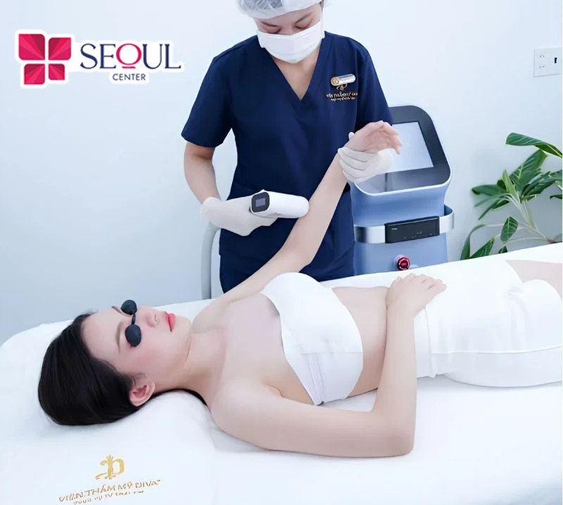 Viện Thẩm Mỹ DIVA ứng dụng công nghệ Super Nano Light trong triệt lông Biên Hòa