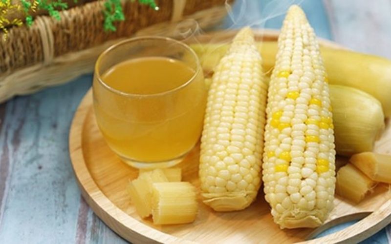 Uống nước râu ngô giúp giảm cân, tăng cường sức khỏe - ngô bao nhiêu calo