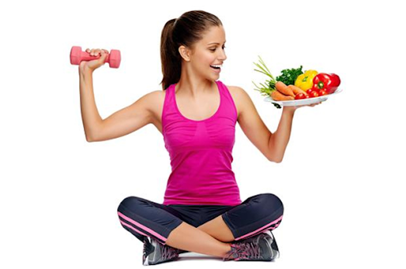 Rèn luyện cơ thể, ăn uống lành mạnh giúp cơ thể khỏe mạnh, hạn chế chóng mặt