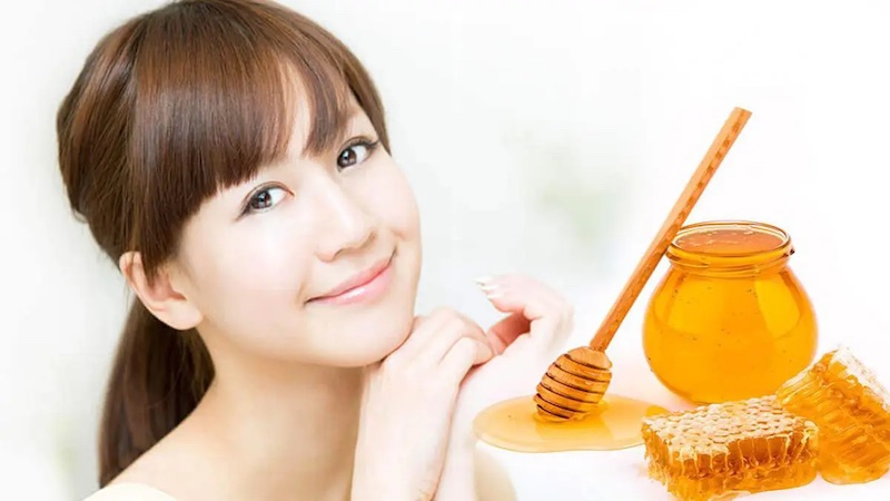 Mật ong giúp da bạn trắng hồng tự nhiên