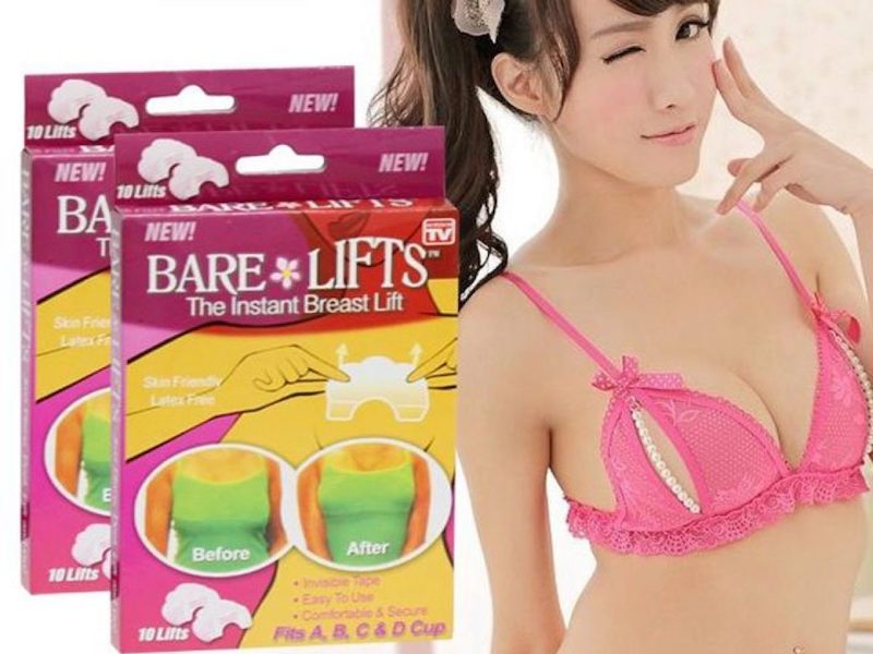 Miếng dán bare lift là sản phẩm giúp hỗ trợ nâng ngực hiệu quả