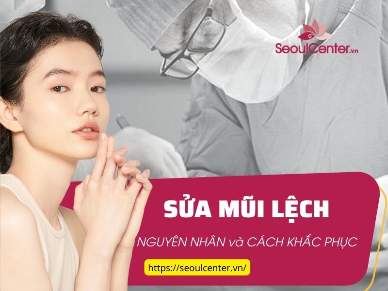 Mũi lệch là nguyên nhân khiến chị em cảm thấy kém tự tin