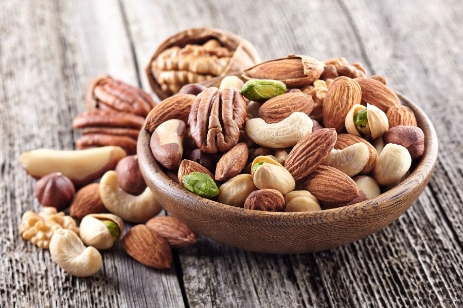 Các loại hạt cung cấp protein lành tính cho cơ thể