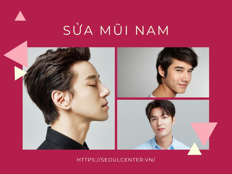 Sửa mũi nam là giải pháp để cải thiện những khuyết điểm vẫn còn tồn tại trên khuôn mặt