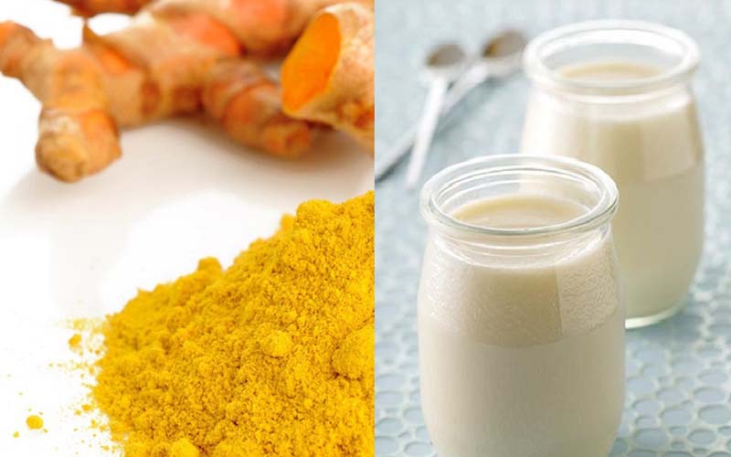 Sữa chua không đường khi kết hợp trứng và bột nghệ sẽ làm da sáng hơn Sữa chua không đường khi kết hợp trứng và bột nghệ sẽ làm da sáng hơn