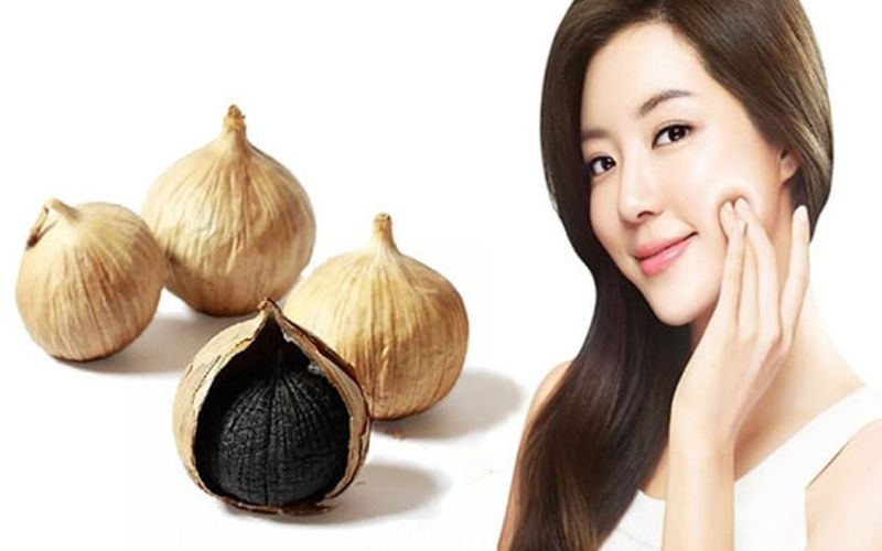 Tỏi đen giúp làm đẹp làn da