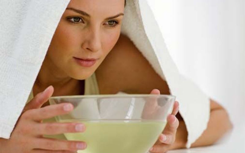 Xông hơi vỏ bưởi thải độc tố da