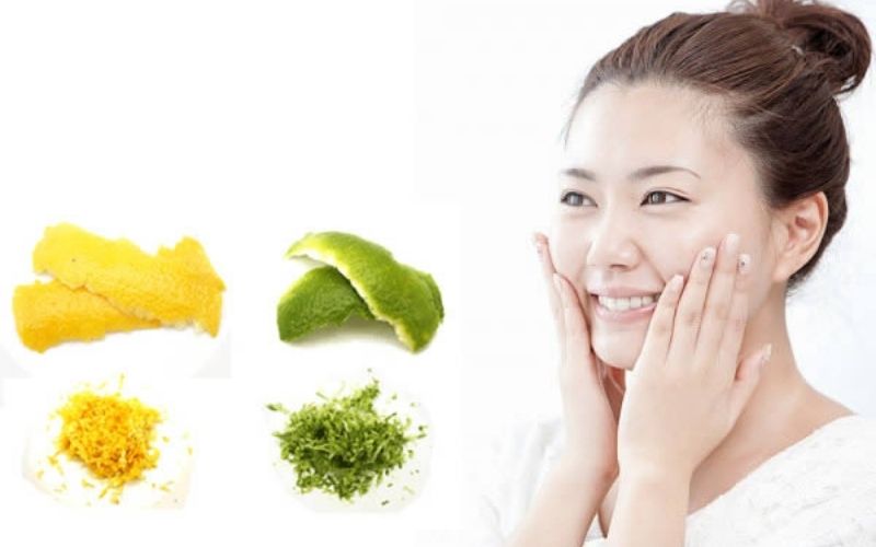 Dùng vỏ bưởi kết hợp với dưỡng kem sẽ nhanh chóng làm trắng da