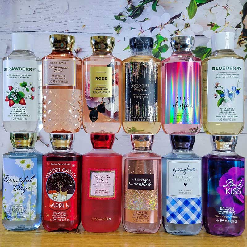 Sữa tắm Bath & Body Works sở hữu nhiều mùi hương khác nhau