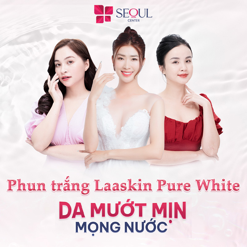 Kết quả đáng mong đợi sau khi áp dụng dịch vụ phun trắng Laaskin Pure White