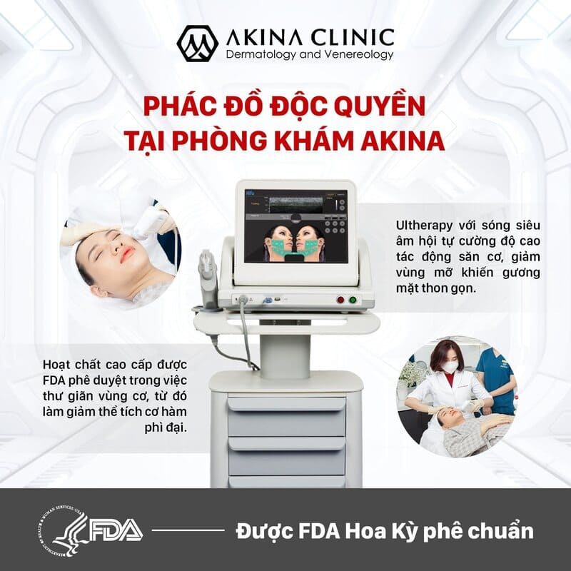 Trung tâm thẩm mỹ Akina Center cam kết các dịch vụ làm đẹp chuẩn chất lượng